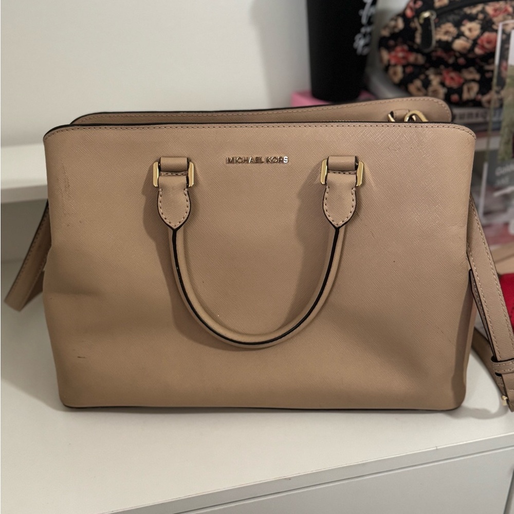 Michael Kors Tan Leather Women's Bag